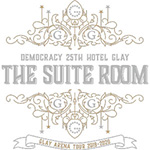 HOTEL GLAY THE SUITE ROOMツアー、一部オフィシャルグッズの通信販売決定!