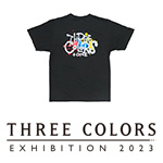TERU初の合同絵画展「THREE COLORS EXHIBITION」の開催を記念したTシャツの販売がスタート!