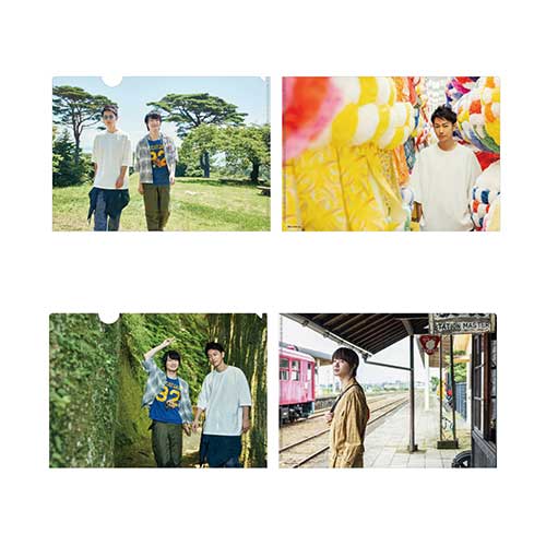 佐藤健 神木隆之介 クリアファイル2枚組 -miyagi ver.-