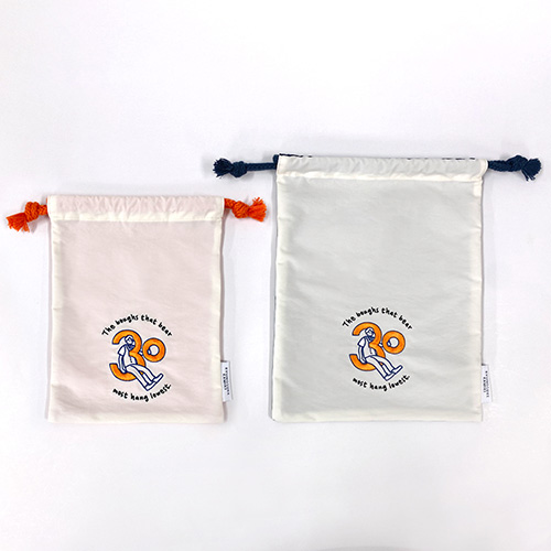 神木隆之介 刺繍入り巾着2個セット