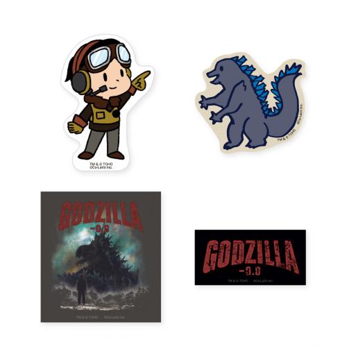 ゴジラ | 敷島 ステッカーセット/Godzilla | Shikishima Sticker Set