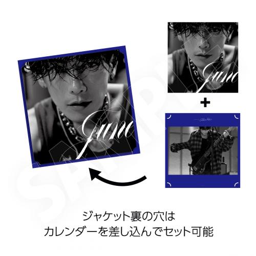 佐藤健 2025カレンダー「TAKERU SATOH 2025 CALENDAR feat. NAOKI FUJITANI From GLASS HEART」