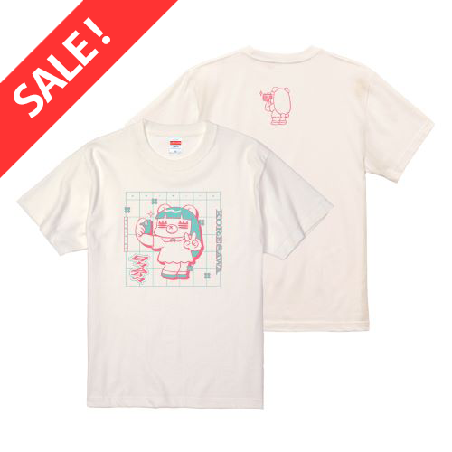 【SALE】自撮りれ子T(ホワイト)