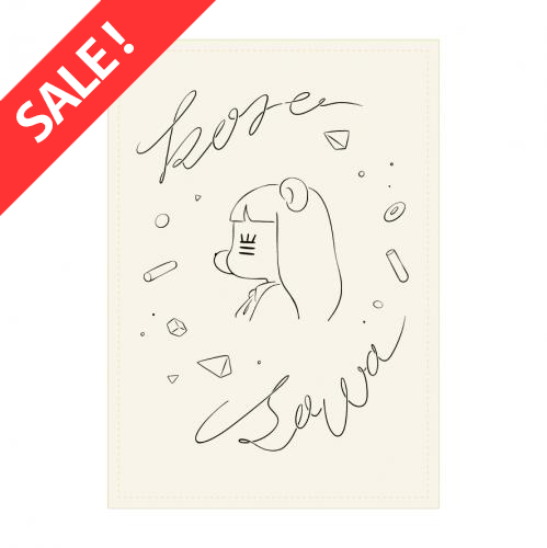 【SALE】れ子ちゃんファブリックポスター