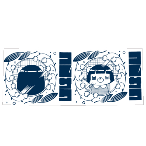 【SALE】ホッとするれ子ちゃん湯のみ
