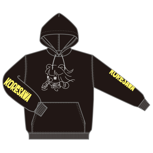 【SALE】シンガロングパーカー(ブラック)