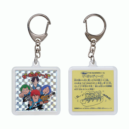 "THE BAWDIES シール"KEY HOLDER