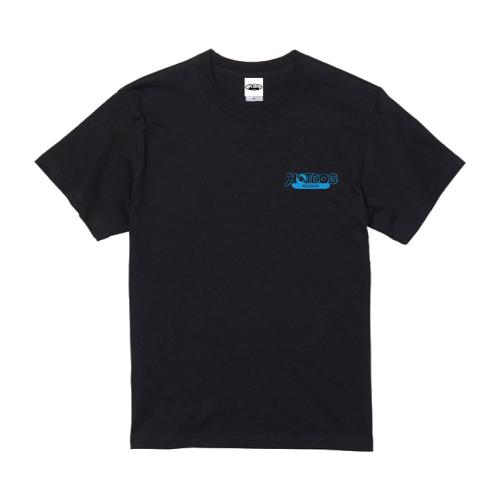 HOT DOG RECORDS T-SHIRT BAWDIES BLUE ver.