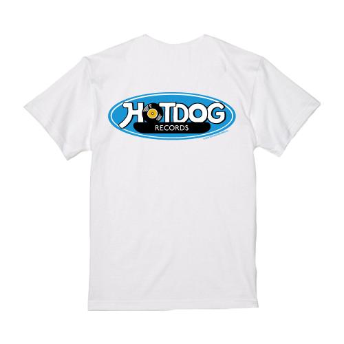 HOT DOG RECORDS T-SHIRT BAWDIES BLUE ver.
