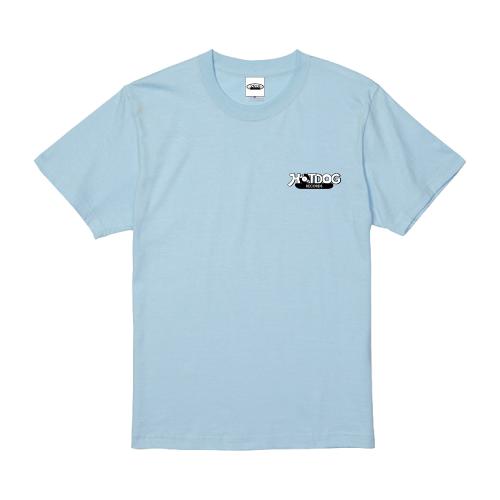 HOT DOG RECORDS T-SHIRT BAWDIES BLUE ver.