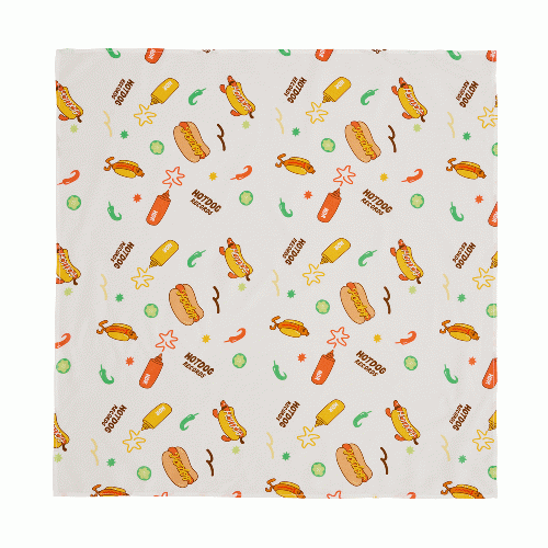 HOT DOG RECORDS SCARF