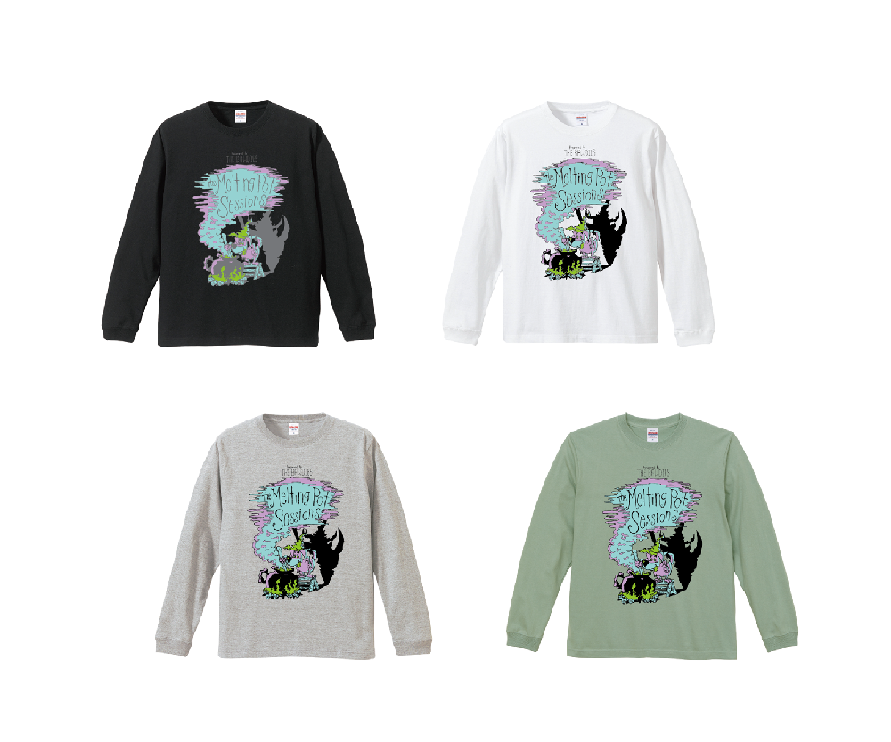THE MELTING POT SESSIONS LONG SLEEVE SHIRT