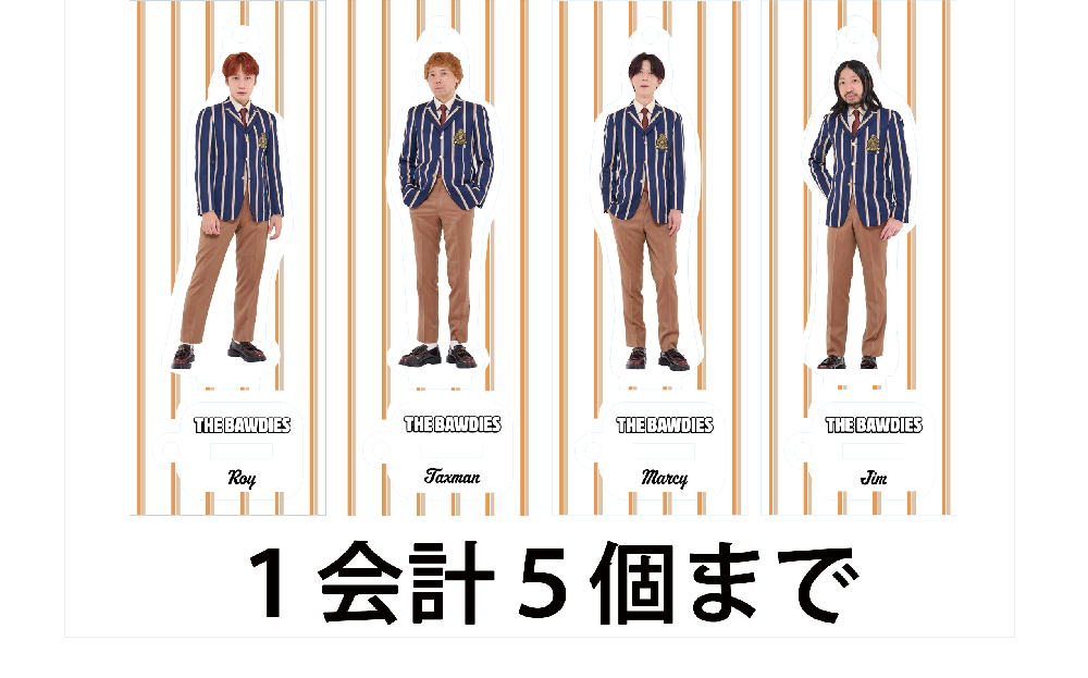 THE MELTING POT SESSIONS ACRYL STAND NEW SUIT ver.